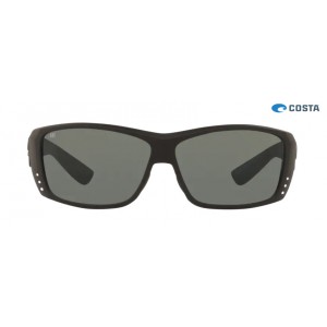 Costa Cat Cay Shiny Blackout frame Grey lens