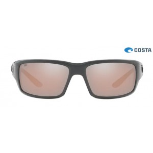 Costa Fantail Matte Gray frame Copper Silver lens