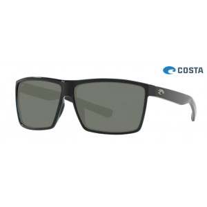 Costa Rincon Shiny Black frame Gray lens