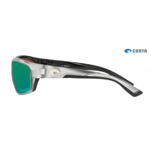 Costa Saltbreak Silver frame Green lens