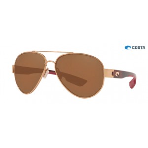 Costa South Point Shiny Blush Gold frame Copper lens