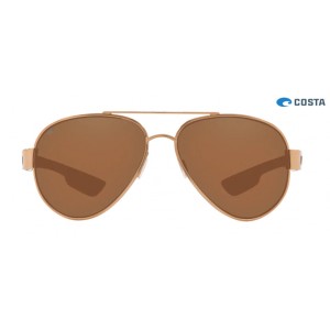 Costa South Point Shiny Blush Gold frame Copper lens