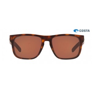 Costa Spearo Matte Tortoise frame Copper lens