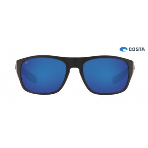 Costa Tico Matte Black frame Blue lens
