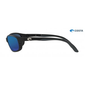 Costa Brine Matte Black frame Blue lens