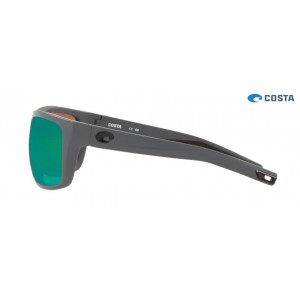 Costa Broadbill Matte Gray frame Green lens