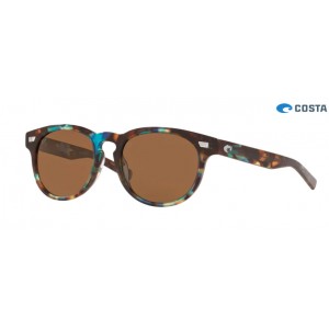 Costa Del Mar Shiny Ocean Tortoise frame Copper lens
