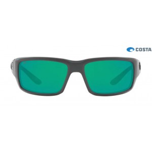 Costa Fantail Matte Gray frame Green lens