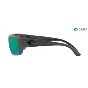 Costa Fantail Matte Gray frame Green lens