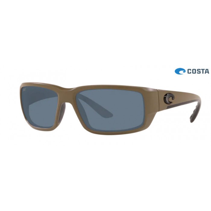 Costa Fantail Matte Moss frame Gray lens