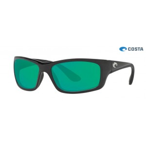 Costa Jose Shiny Black frame Green lens