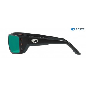 Costa Permit Matte Black frame Green lens