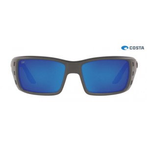 Costa Permit Matte Gray frame Blue lens