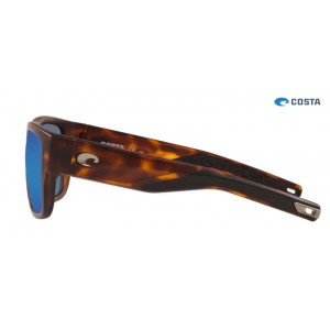 Costa Sampan Matte Tortoise frame Blue lens