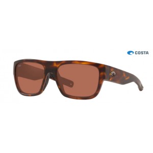 Costa Sampan Matte Tortoise frame Copper lens