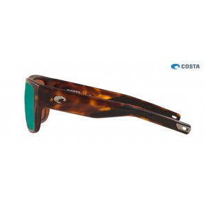 Costa Sampan Matte Tortoise frame Green lens