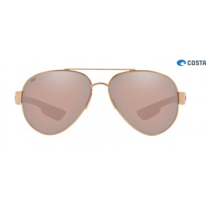 Costa South Point Shiny Blush Gold frame Copper Silver lens