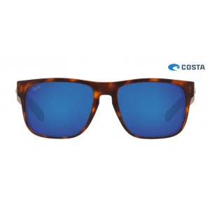 Costa Spearo Matte Tortoise frame Blue lens