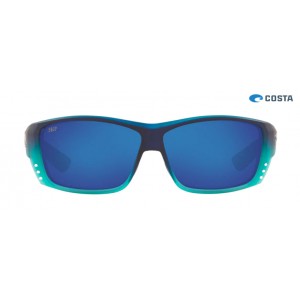 Costa Cat Cay Matte Caribbean Fade frame Blue lens