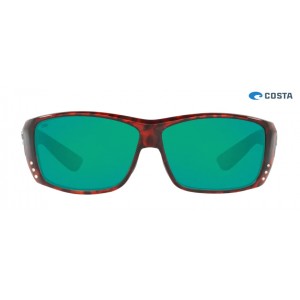 Costa Cat Cay Tortoise frame Green lens