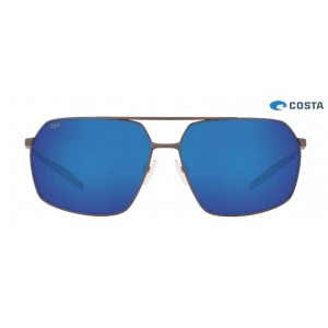 Costa Pilothouse Matte Dark Gunmetal frame Blue lens