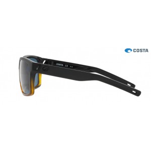 Costa Slack Tide Black-Shiny Tort frame Grey lens