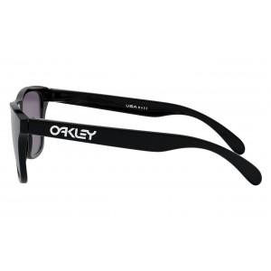 Oakley Frogskins Xs Youth Fit Polished Black Frame Prizm Grey Lens