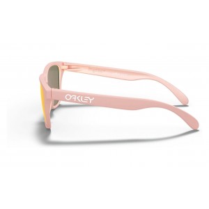 Oakley Frogskins Xs Youth Fit Matte Pink Frame Prizm Ruby Lens