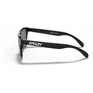 Oakley Frogskins Xs Youth Fit Polished Black Frame Grey Lens