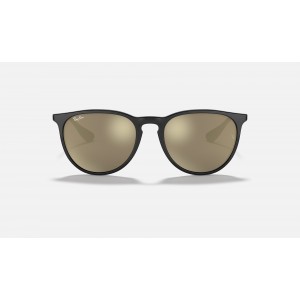 Ray Ban Erika Color Mix RB4171 Mirror And Black Frame Gold Mirror Lens