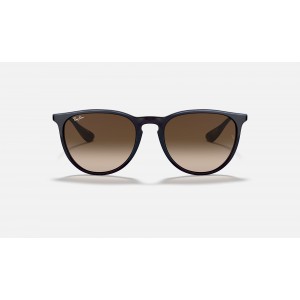 Ray Ban Erika Classic RB4171 Gradient And Blue Frame Brown Gradient Lens