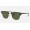 Ray Ban Clubmaster Double Bridge RB3816 Polarized Classic G-15 And Black Frame Green Classic G-15 Lens