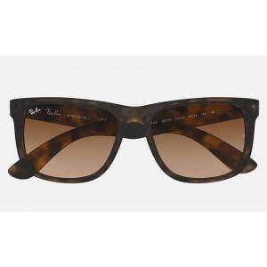 Ray Ban Justin Classic RB4165 Gradient And Tortoise Frame Brown Gradient Lens