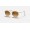Ray Ban Round Metal RB3647 Gradient And Gold Frame Light Brown Gradient Lens