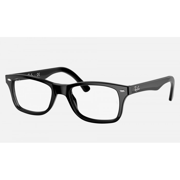 Ray Ban The Timeless RB5228 Demo Lens And Black Frame Clear Lens