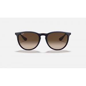 Ray Ban Erika Classic Low Bridge Fit RB4171 Gradient And Brown Frame Brown Gradient Lens