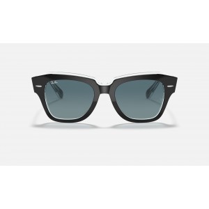 Ray Ban State Street RB2186 Blue Gradient Blue