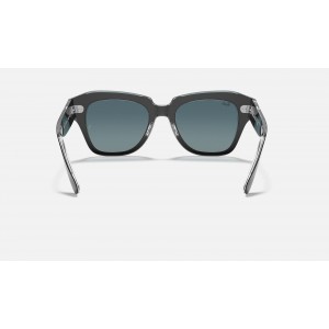 Ray Ban State Street RB2186 Blue Gradient Blue