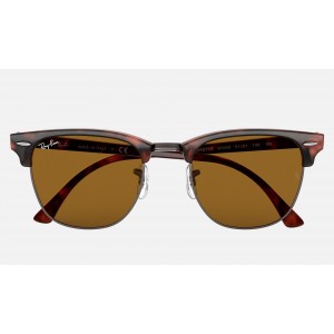Ray Ban Clubmaster Classic RB3016 Classic B-15 And Tortoise Frame Brown Classic B-15 Lens