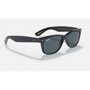 Ray Ban New Wayfarer Collection RB2132 Classic And Blue Frame Blue-Gray Classic Lens