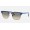 Ray Ban Clubmaster Marble RB3016 Gradient And Wrinkled Blue Frame Light Grey Gradient Lens