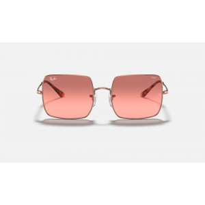 Ray Ban Square 1971 Washed Evolve RB1971 Pink Photochromic Evolve Bronze-Copper