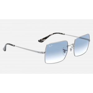 Ray Ban Rectangle RB1969 Light Blue Gradient Silver