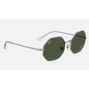 Ray Ban Roctagon RB1972 Green Classic G-15 Silver