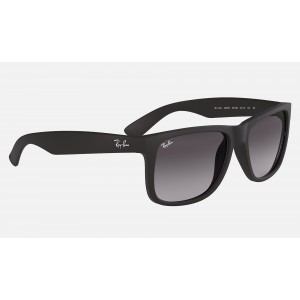 Ray Ban Justin Classic RB4165 Gradient And Black Frame Grey Gradient Lens