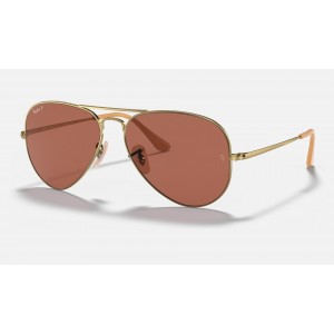Ray Ban RB3689 Purple Classic Gold