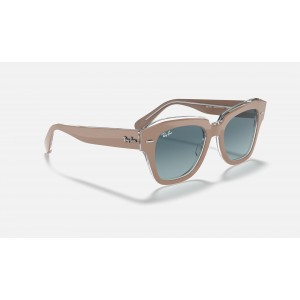 Ray Ban State Street RB2186 Blue Gradient Beige