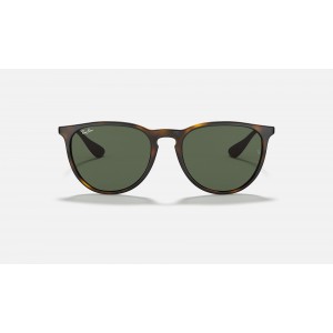 Ray Ban Erika Classic RB4171 Classic And Tortoise Frame Green Classic Lens