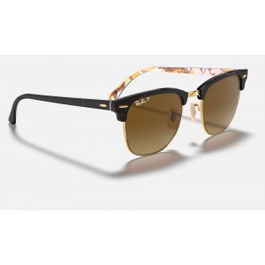 Ray Ban Clubmaster Collection RB3016 Brown Gradient Tortoise