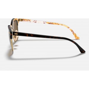 Ray Ban Clubmaster Collection RB3016 Brown Gradient Tortoise